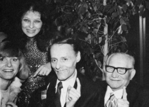 From left to right, Tippy Adlum, Rita Kogan (Taito founder Mike Kogan's wife), Jack Mittel and Bill Gersh at a C.A. Robinson & Co. dinner party in the early 1980s.