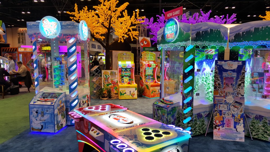 Some of our new products at IAAPA 2015