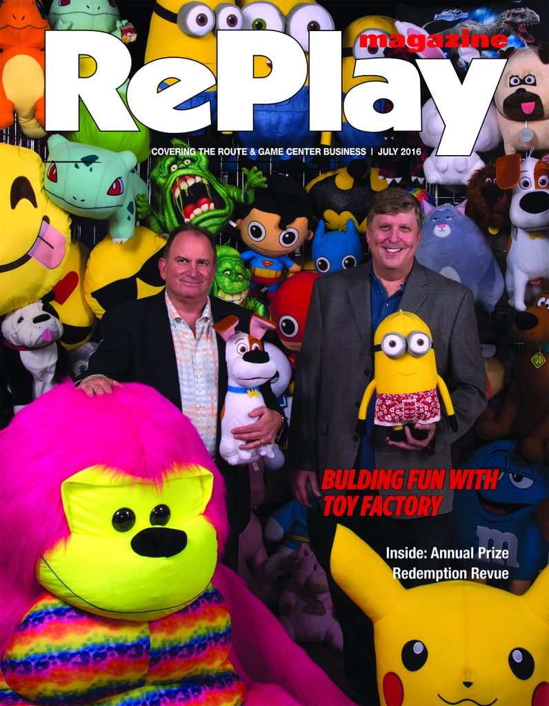 RePlay July 2016 Front Cover