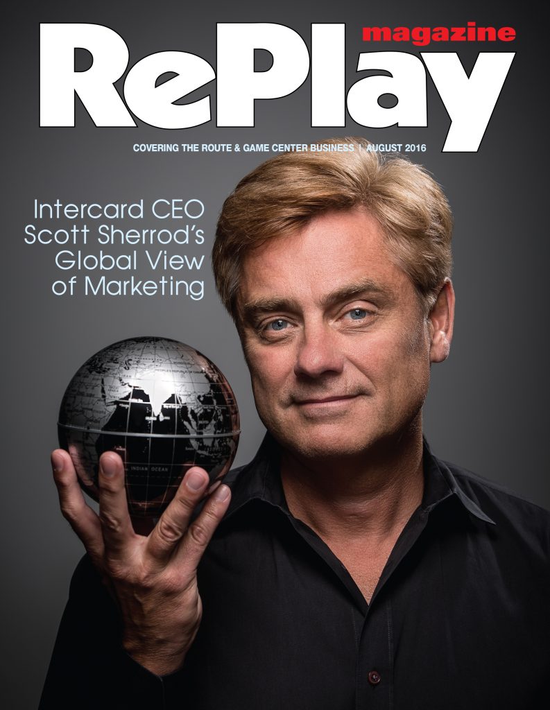 RePlay August 2016 Front Cover - Intercard