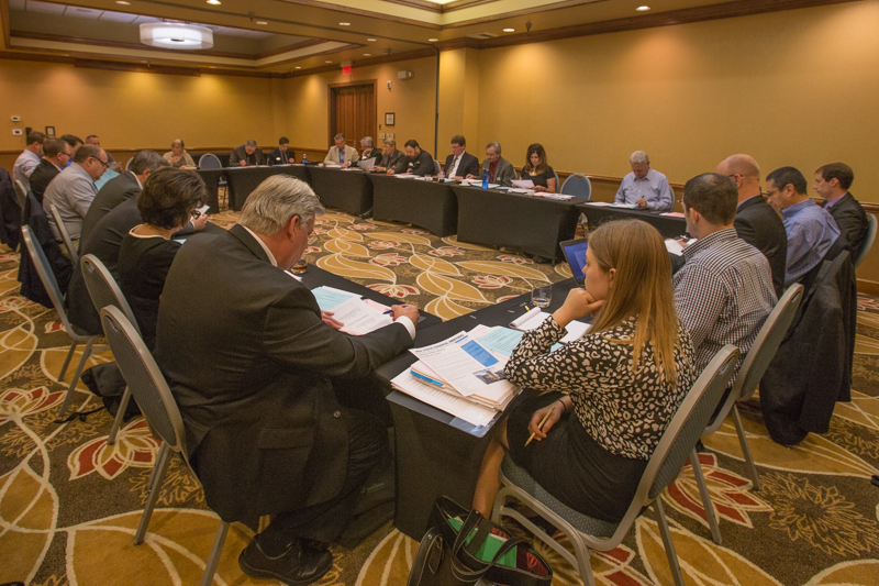Members of AMOA's State Association Committee met Monday afternoon to discuss the most relevant issues state leadership is dealing with across the country.