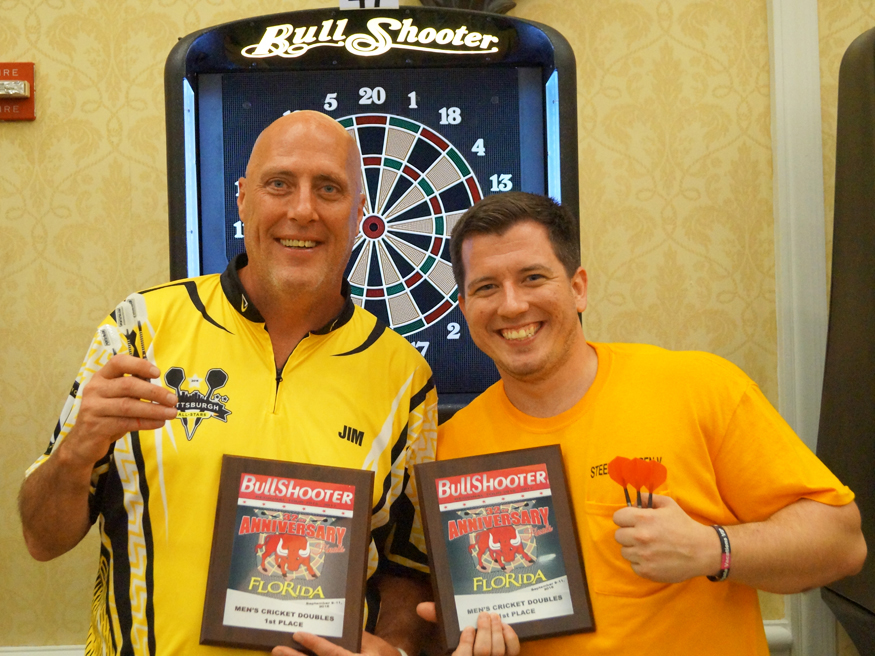 Jarred Riccadonna and James Rafferty captured the Men's Cricket Doubles championship 