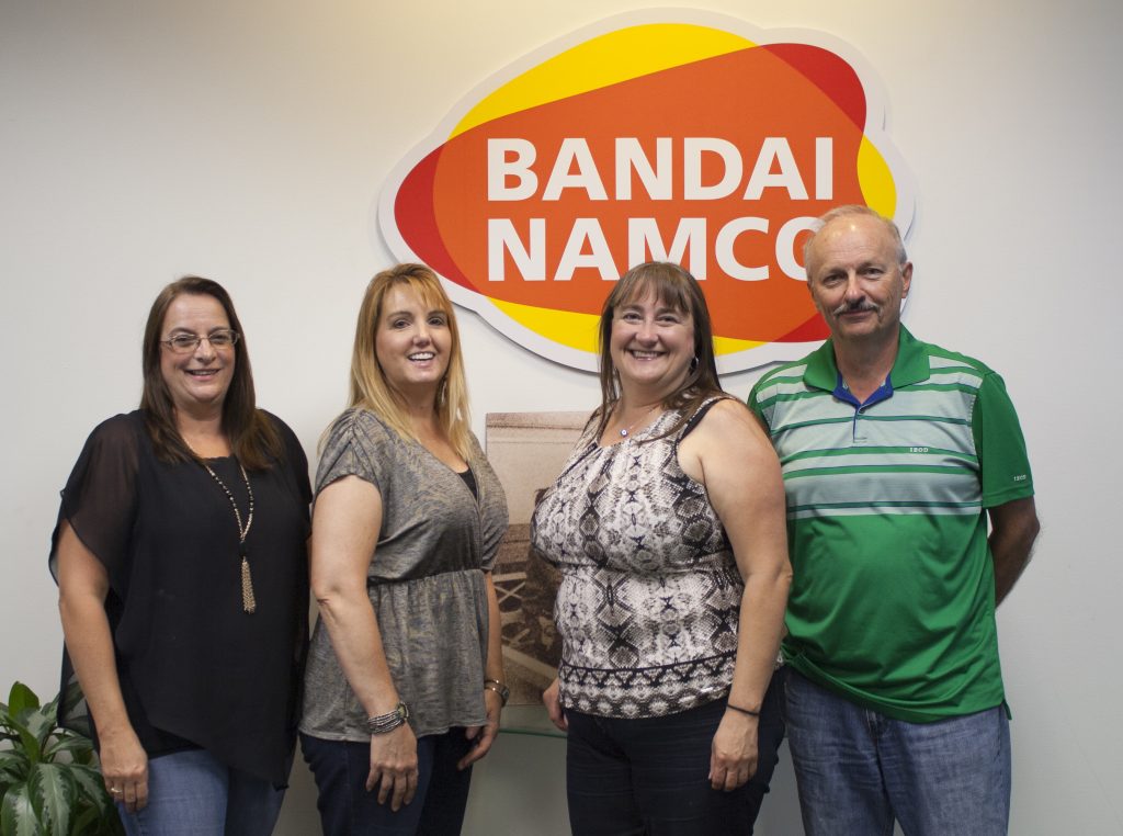 Accounting and HR department members (from left to right): Robin Perez, Joan Balfanz, Bonnie Buszkiewicz and Rich Wisniewski.