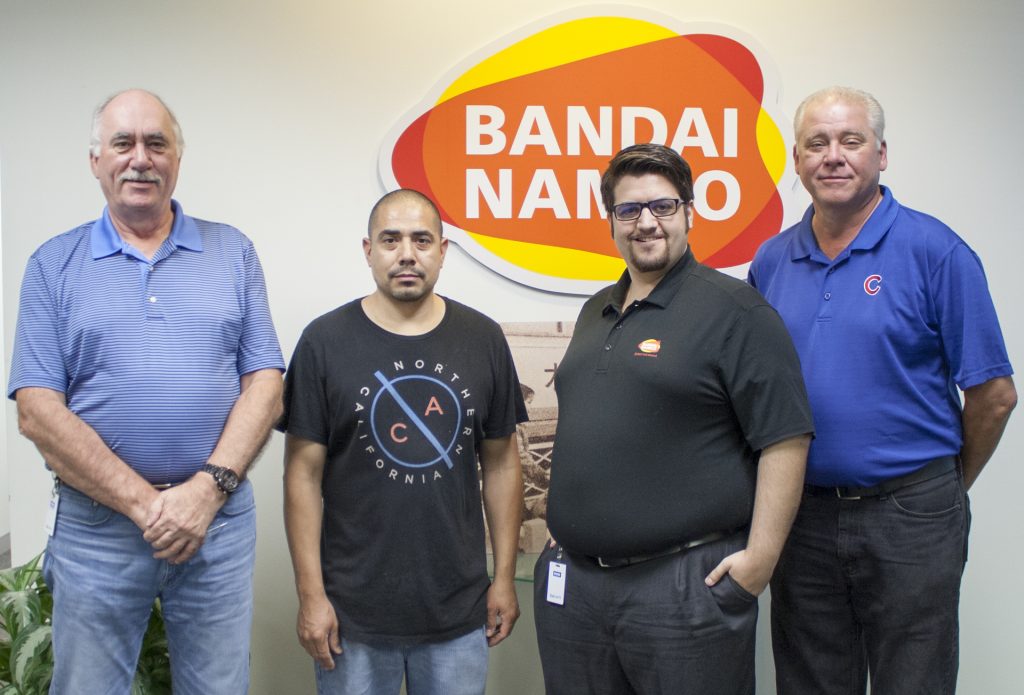 From left, Pat O’Brien, Jesus “Chewie” Maldonado, Nate Nissen and Jim Roycroft make up BNAA’s Product Strategy and Operations team. 