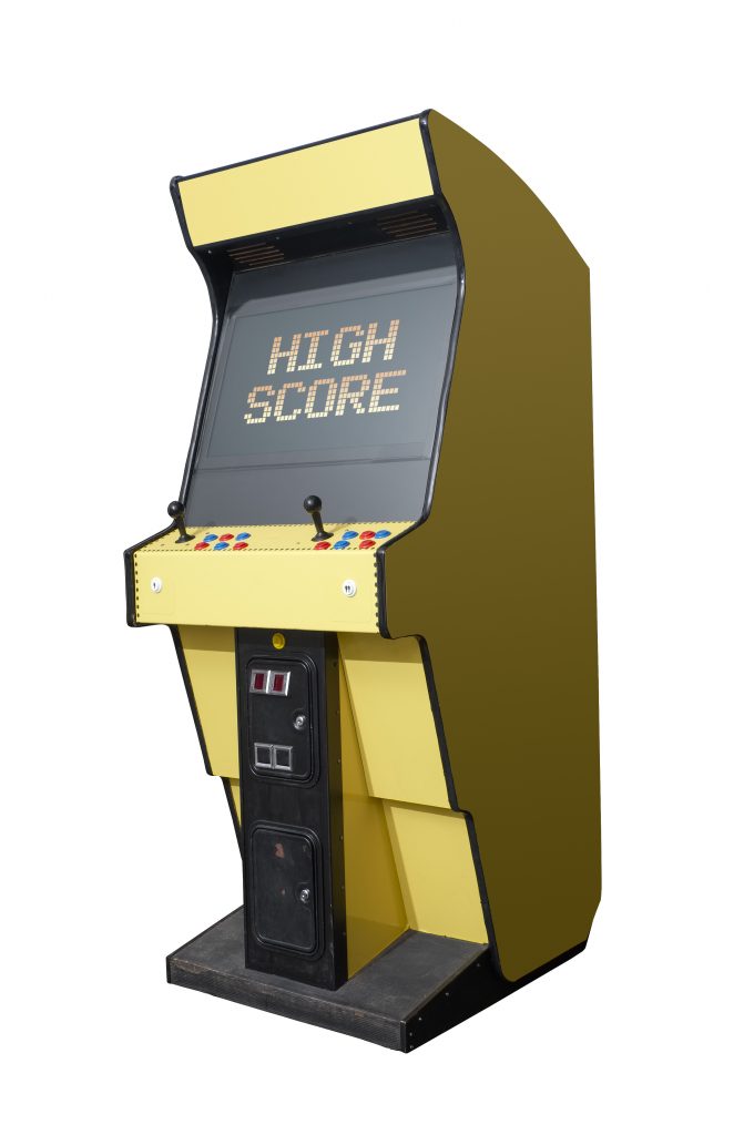 High Score on arcade machine – RePlay Magazine