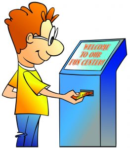 Frank Talk 0317 - player at card kiosk