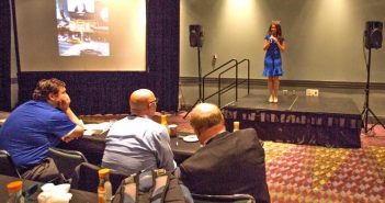 There She Is, Miss America! Surprise Guest At Face Place Meeting