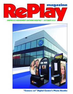 RePlay's October 2018 front cover - Digital Centre