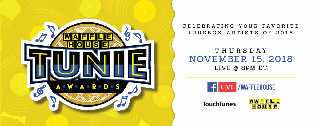 Waffle House and TouchTunes First Tunie Awards