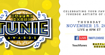 Waffle House and TouchTunes First Tunie Awards