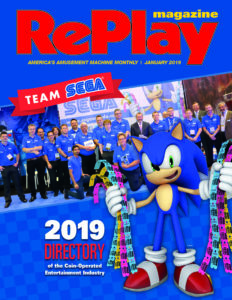 RePlay January 2019 Directory Front Cover