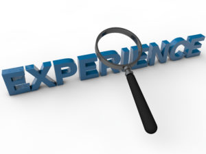Experience stock graphic - Now Trending 0219
