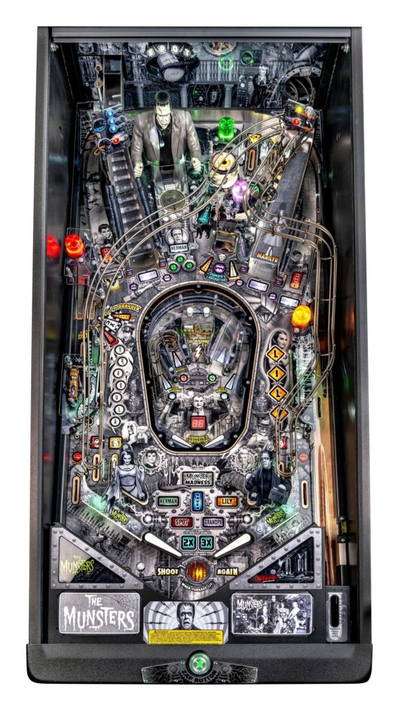 The Munsters Premium playfield