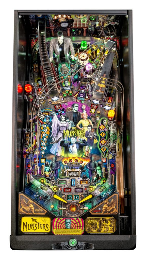 The Munsters' Pro playfield