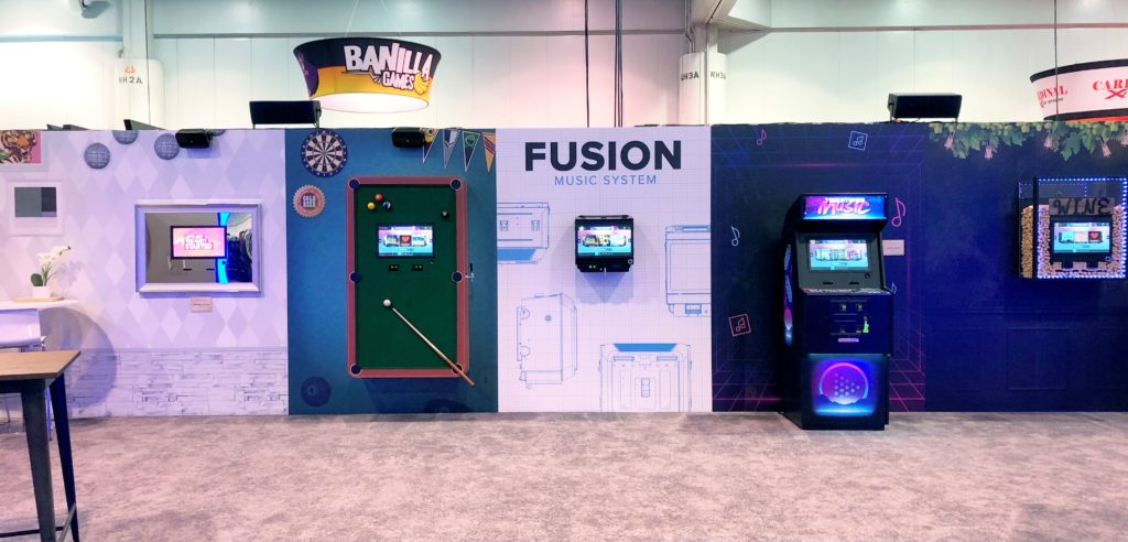 Some of the cool uses of the Fusion Music System to create jukebox opportunities for operators.