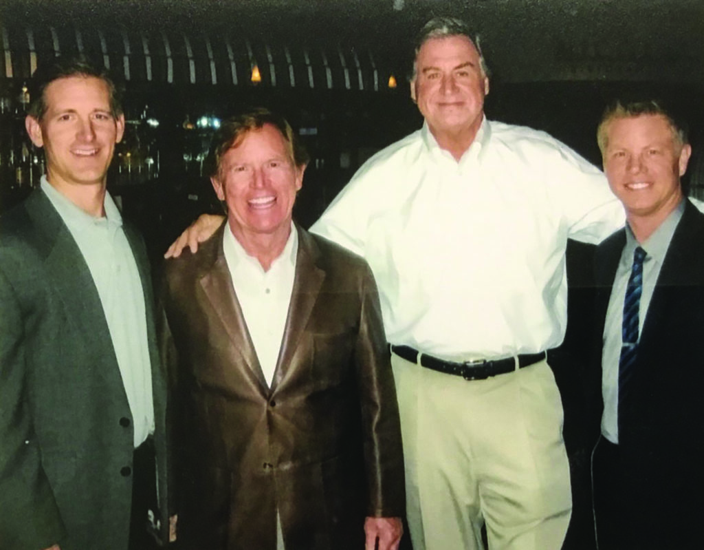 Scott, Steve and Andy Shaffer with Bill Kraft