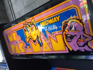 Ms. Pac-Man marquee
