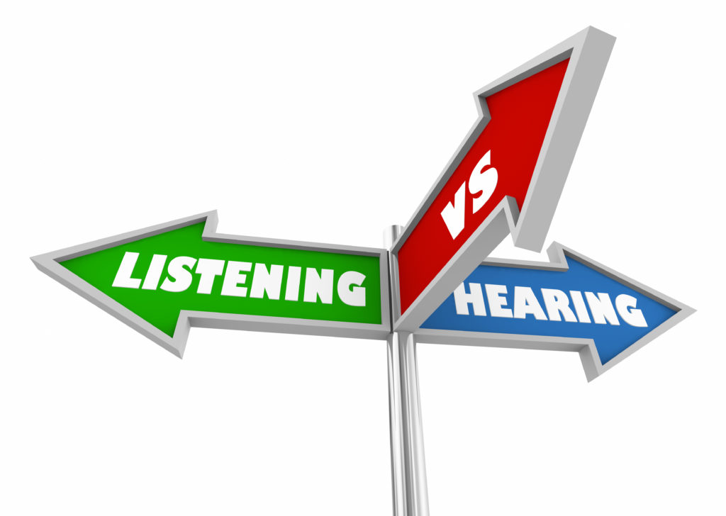 Listening vs. Hearing Adobe Stock image for Jersey Jack 2019
