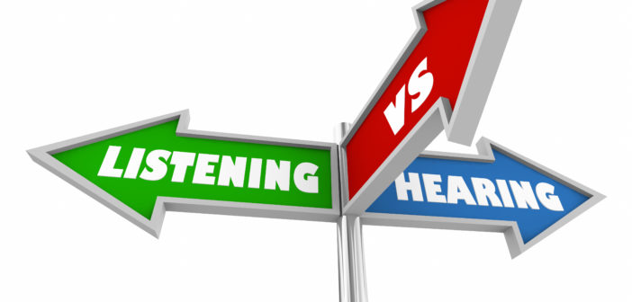 Listening vs. Hearing Adobe Stock image for Jersey Jack 2019