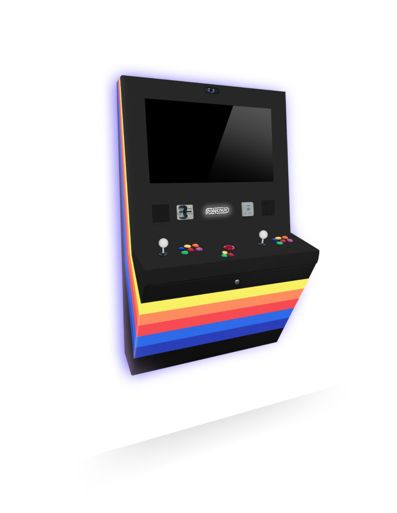 Black striped version of Polycade