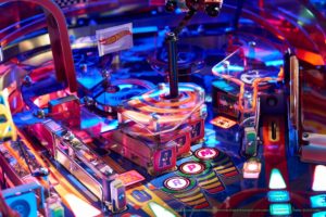 American Pinball Hot Wheels Playfield Detail
