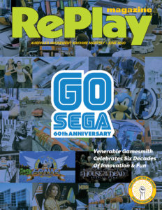 RePlay June 2020 Cover Sega's 60th Anniversary - four inch
