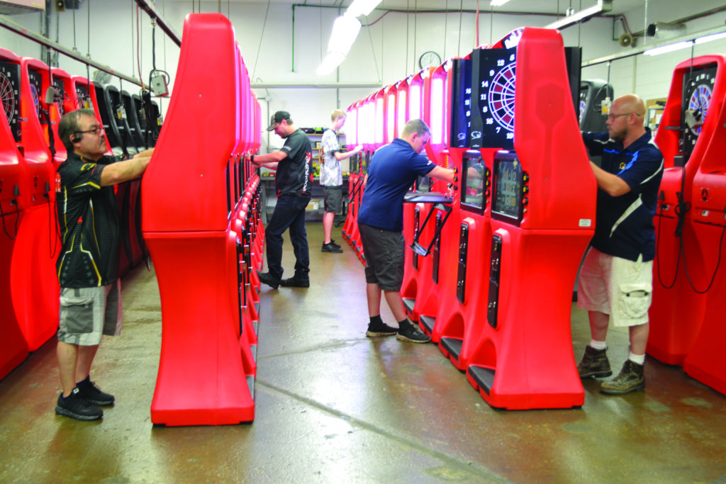 Arachnid 360 - busy factory