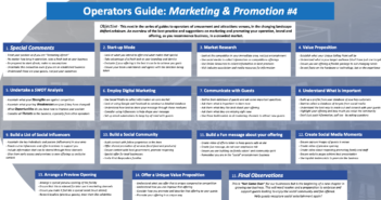 Kevin Williams - Marketing and Promotion Chart