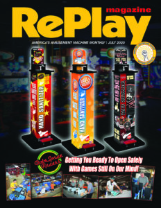 RePlay July 2020 Cover - Bob's Space Racers