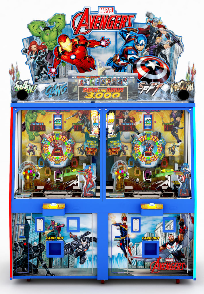 Andamiroâs Marvelâs Avengers Coin Pusher Now Available