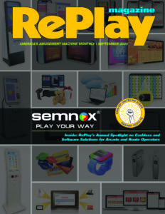 RePlay Semnox Front Cover 0920