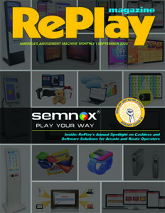 RePlay Semnox Front Cover 0920