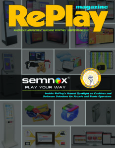 RePlay Semnox Front Cover 0920