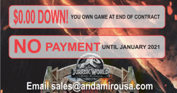 Andamiro Jurassic World deal