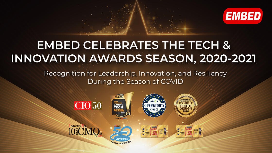 Embed Celebrates Tech, Innovation Award Wins