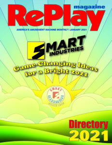 RePlay Front Cover - Smart Industries -January 2021