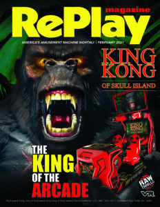 RePlay February 2021 Raw Thrills Cover - 4 inch