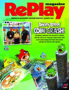 RePlay August 2021 Cover - LAI Games
