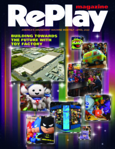 RePlay April 2022 Cover - Toy Factory - full size