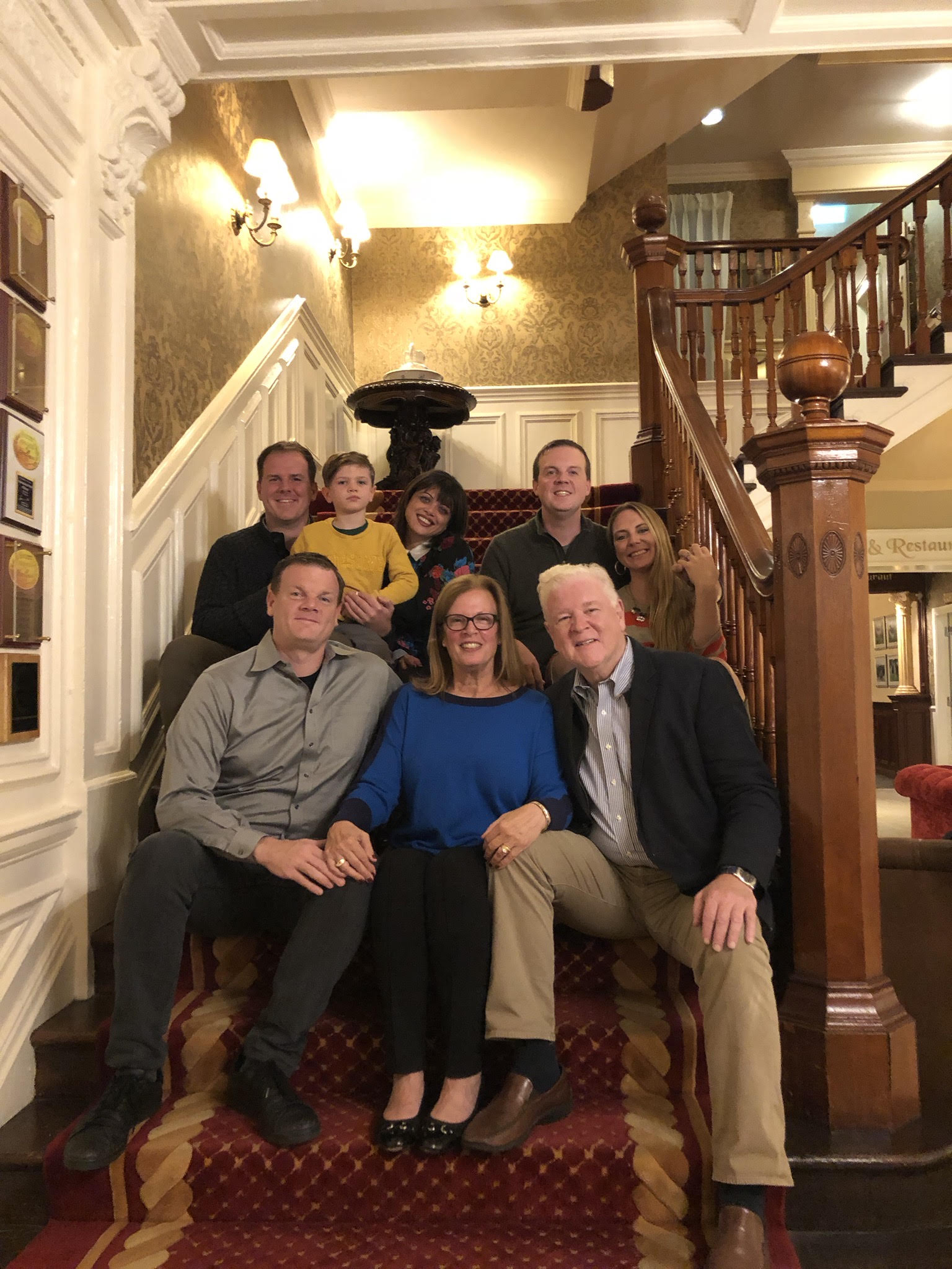 The McAuliffe family in Ireland