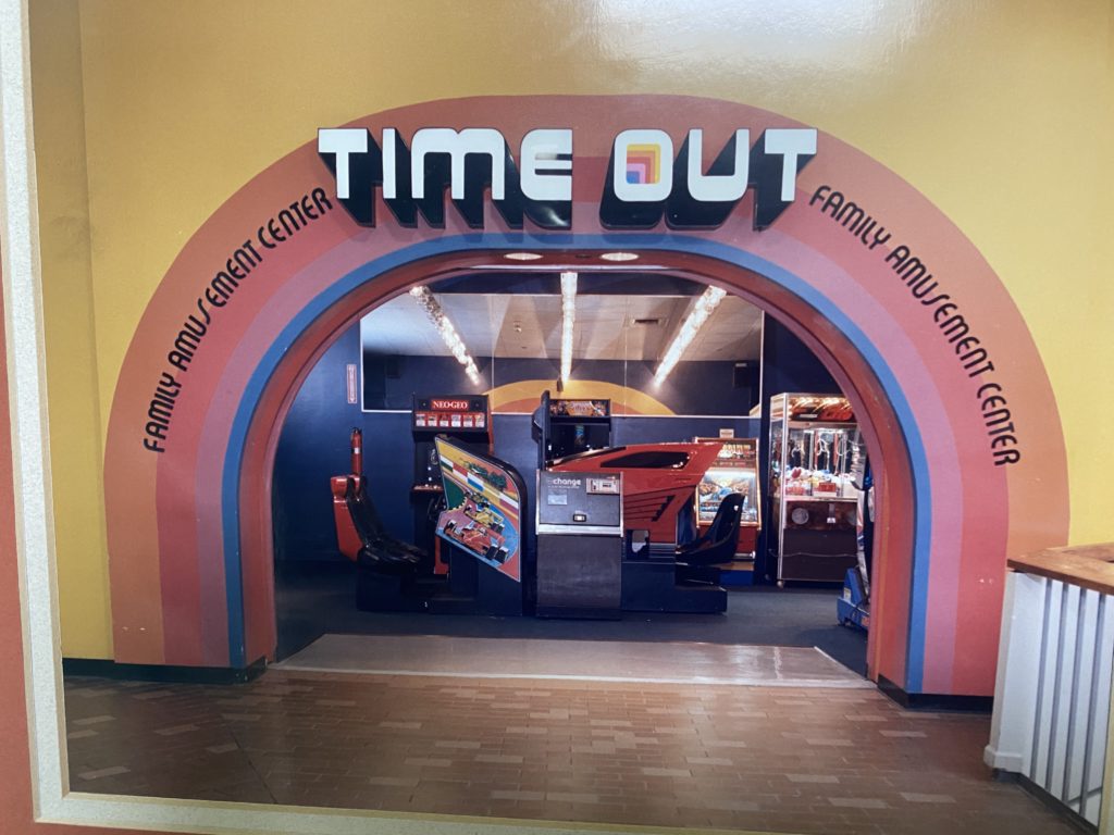 Time-Out Mall Arcade circa 1985