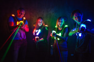 Laserforce player