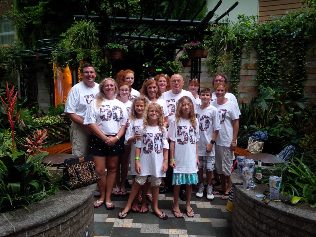 Kress family - Al & Donna's 50th wedding anniversary