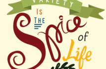 Variety is the spice of life - graphic for Editorial 1122