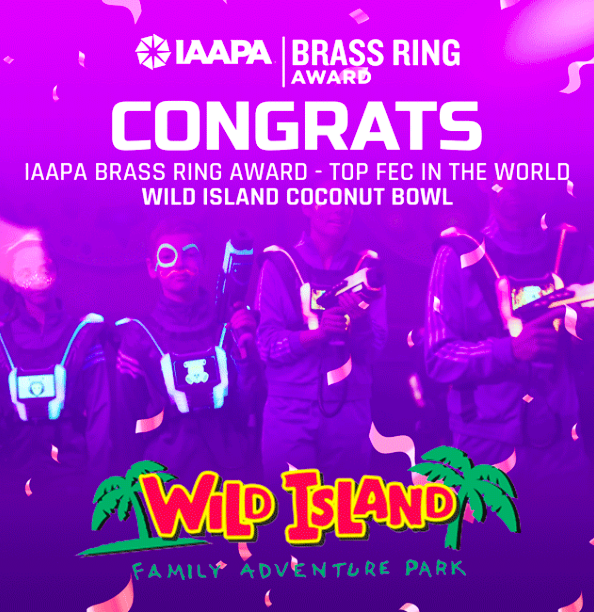 Laserforce Celebrates Wild Island’s Brass Ring