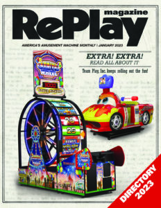 RePlay January 2023 Cover - Team Play - 4 inch