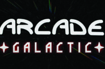 Arcade Galactic logo on burst