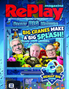 RePlay February 2023 Cover - Really Big Crane Company - full size