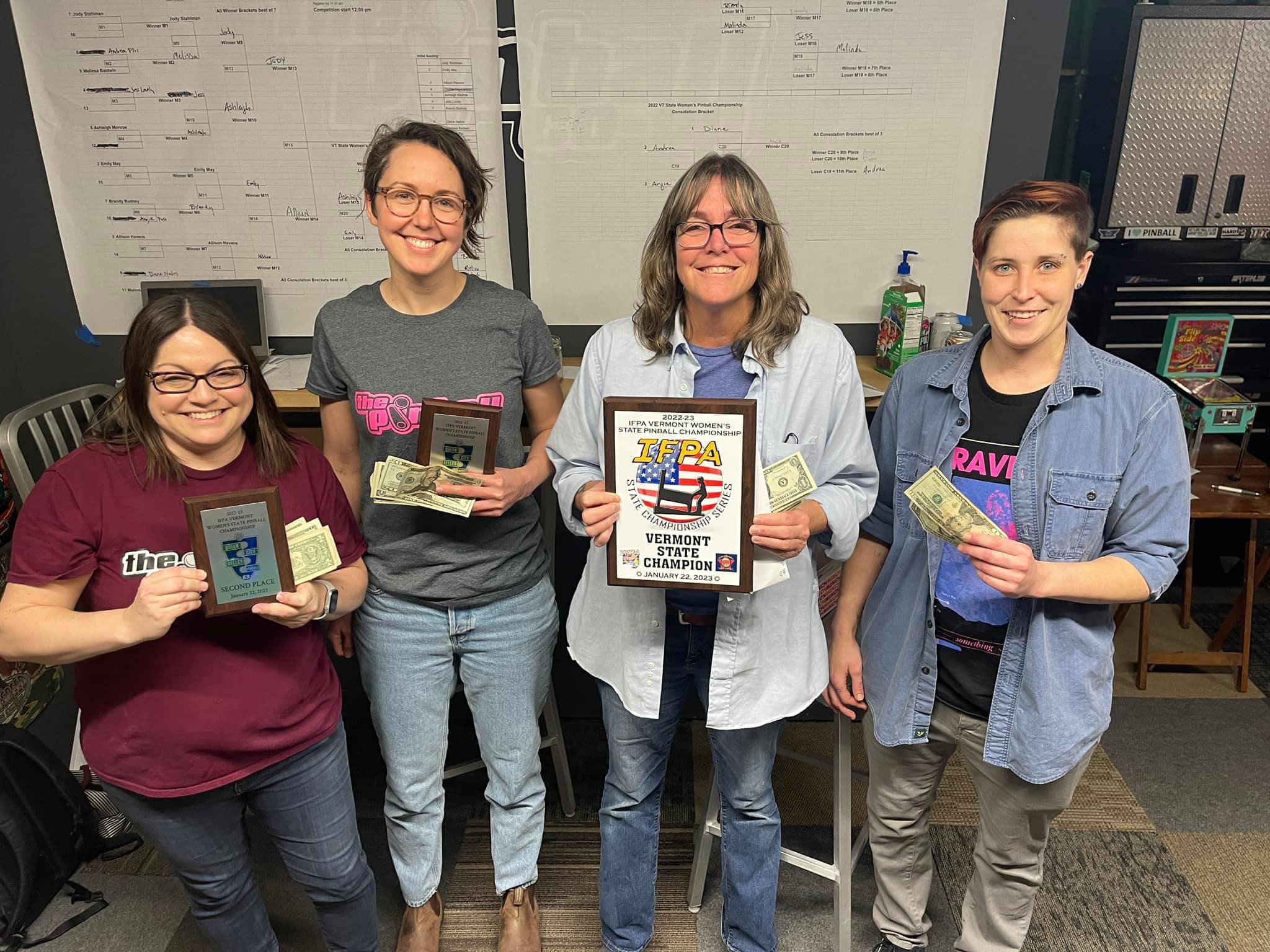 Vermont Crowns First Woman Pinball Champ