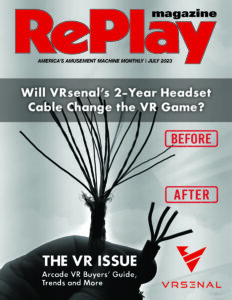 RePlay July 2023 Cover - VRsenal